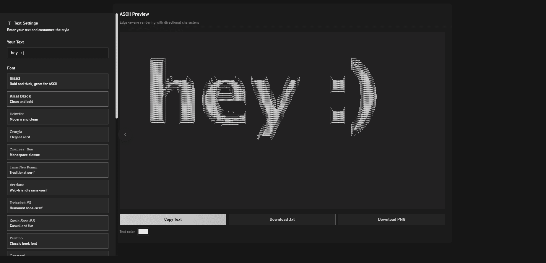 Darkmode preview